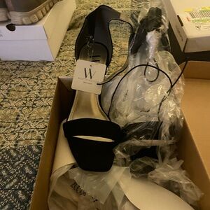 Worthington Black Heeled Sandals